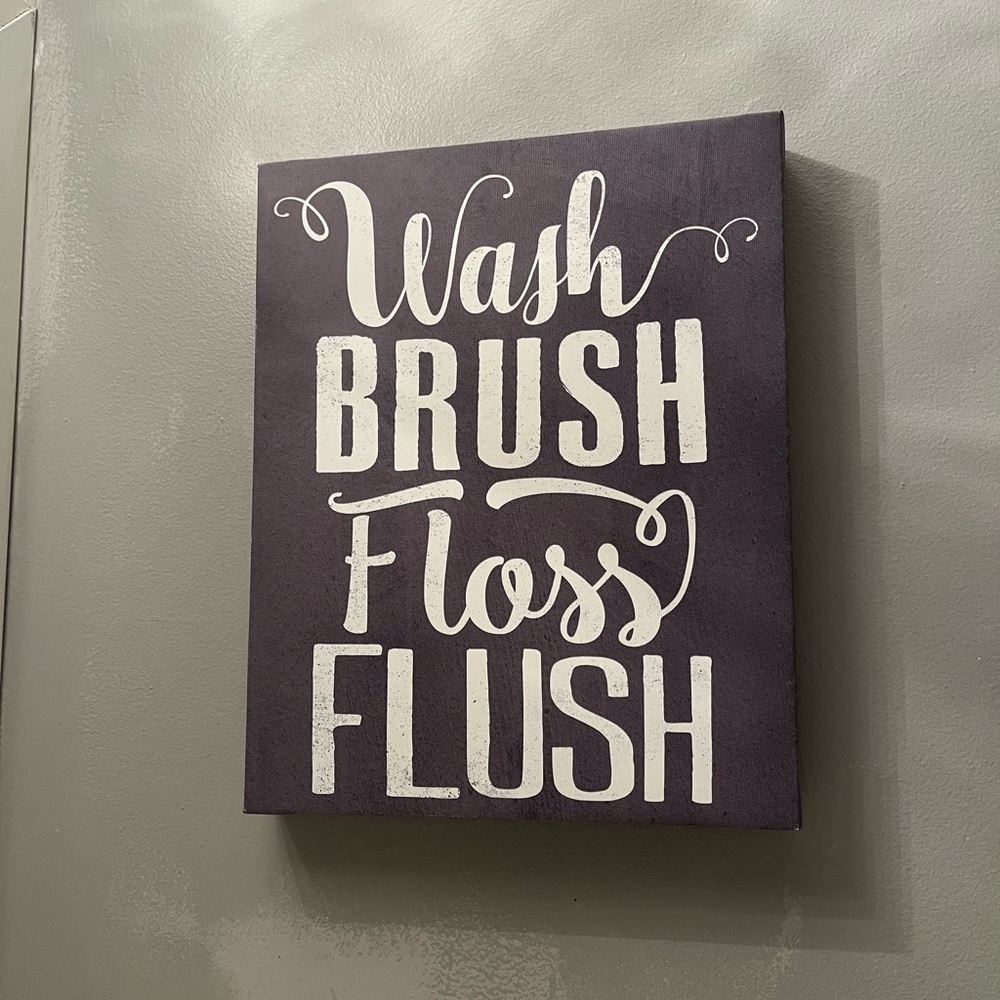 Black and White Bathroom Wall Art